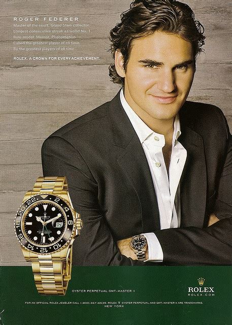 roger federer rolex commercial